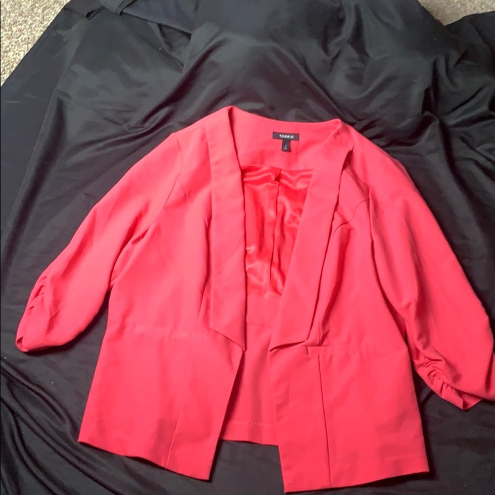 Torrid Quarter Sleeve Blazer
